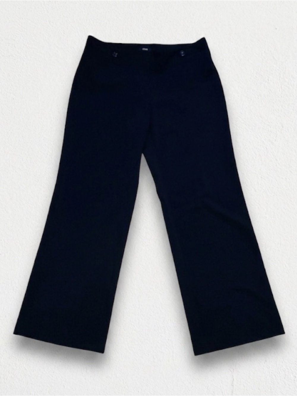 JACOB Wide Leg Dress Pants Office Siren 90s Minimalist Black Women’s 9/10